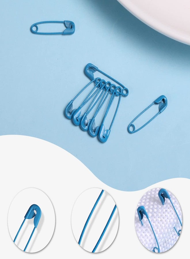 AIEX 120pcs Safety Pins, 19mm Mini Safety Pins for Clothes Metal Safety Pin for Clothing Sewing Handicrafts Jewelry Making (Dark Blue) - Image 5