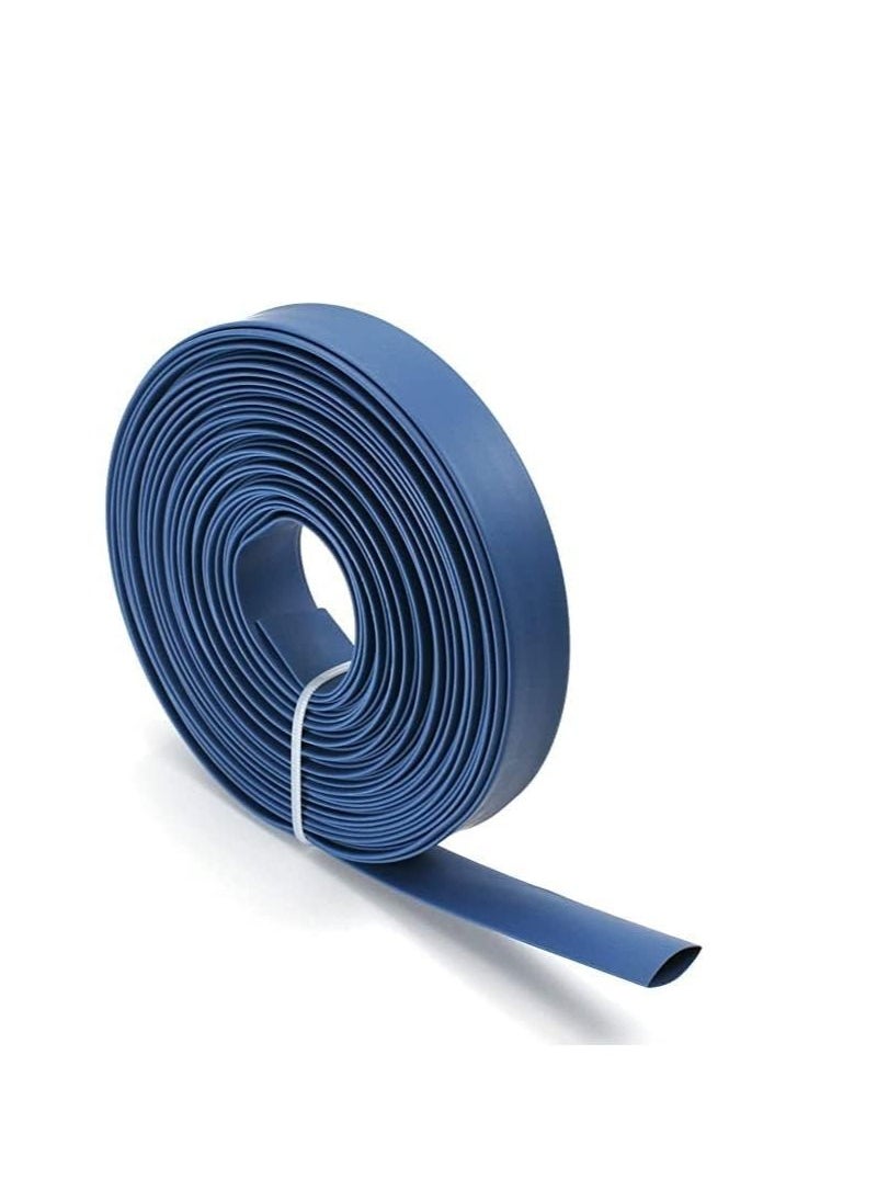 RACO Heat Shrink Sleeve, Good Quality Heat Shrinkable Tube For Wrap Cable Wire Insulation, 1 Meter Length- Blue  - Image 2