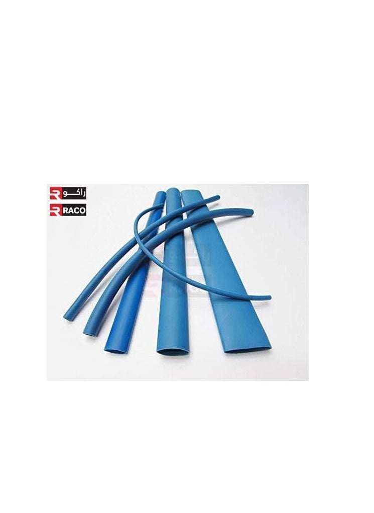 RACO Heat Shrink Sleeve, Good Quality Heat Shrinkable Tube For Wrap Cable Wire Insulation, 1 Meter Length- Blue  - Image 4