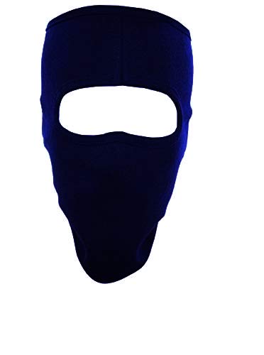 H-Store Unisex Lycra Face Mask (hstorebluefacemask, Navy Blue) - Image 1