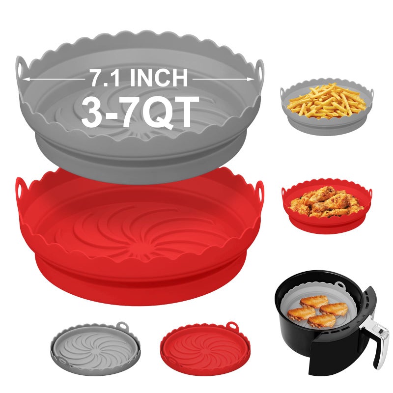SIUDANGKA Air Fryer Silicone Liners for Ninja AF101 Air Fryer 