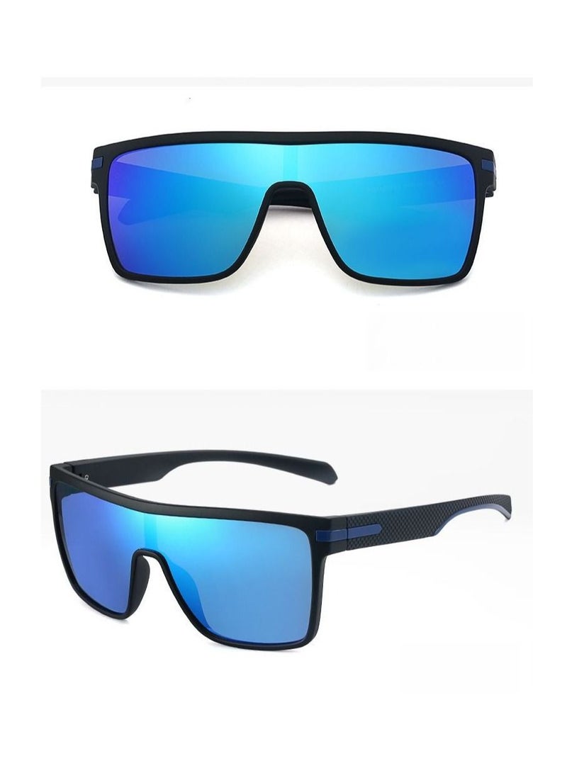 HDCRAFTER New Polarized Integrated Large Frame Sunglasses - Image 2