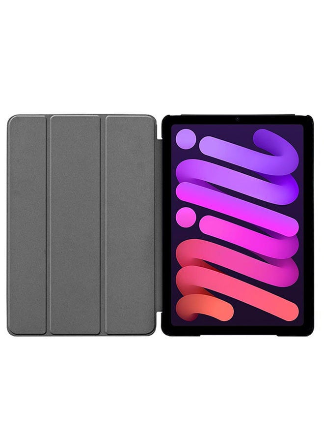 Covernex Protective Flip Cover For Apple iPad mini 6th generation Lion Drwaing  - Image 3