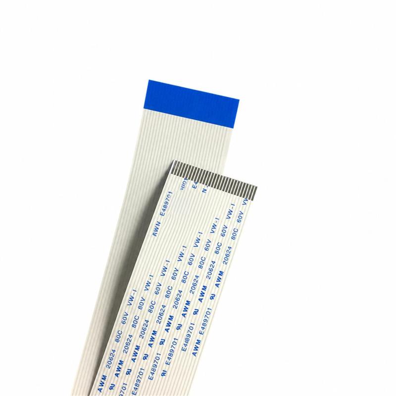 كابل طابعة بطول 40 سم – كابل شريطي عالي المرونة مقاوم للانحناء لتجهيزات الطباعة المكتبية والثقافية - Image 1