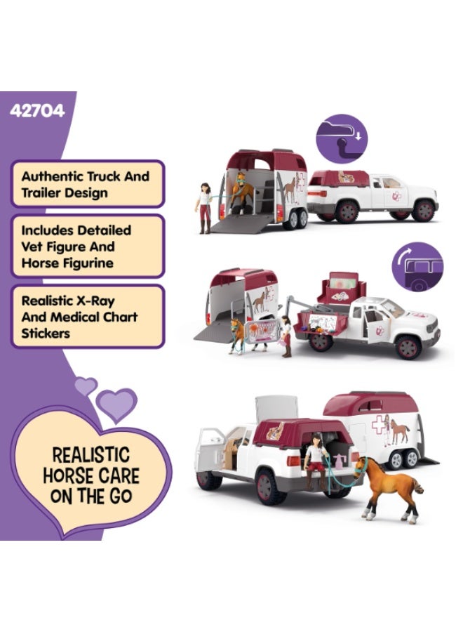 Schleich Mobile Vet with Trailor - Image 3