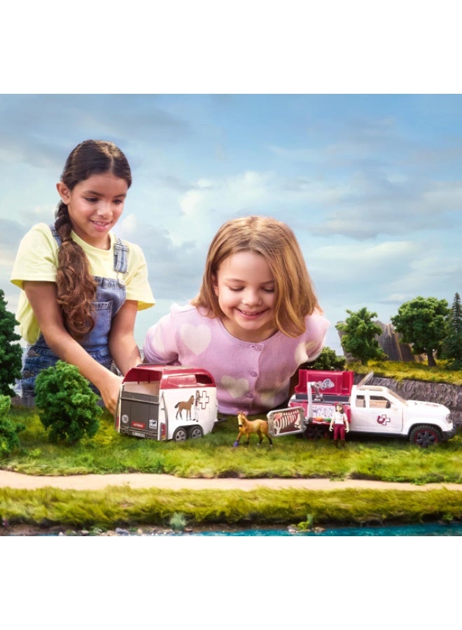 Schleich Mobile Vet with Trailor - Image 2