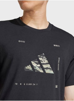 Adidas Camo Logo Graphic T-Shirt  - Image 4