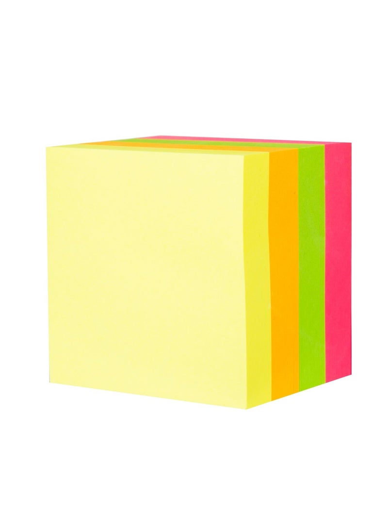 Deli 400-Piece Sticky Notes 2x2 Inch Size Multicolour  - Image 3