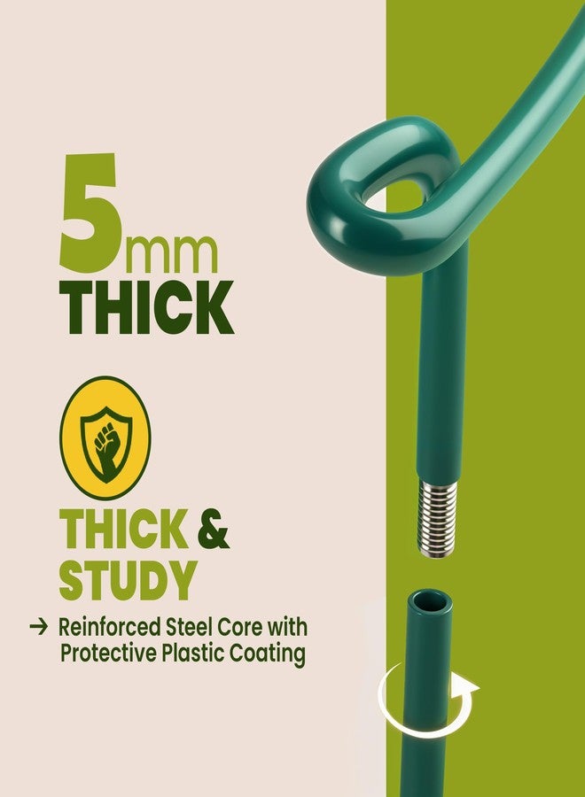 K-Brands Round Plant Support Stakes 24" 6 Pack. with Screws - Image 3
