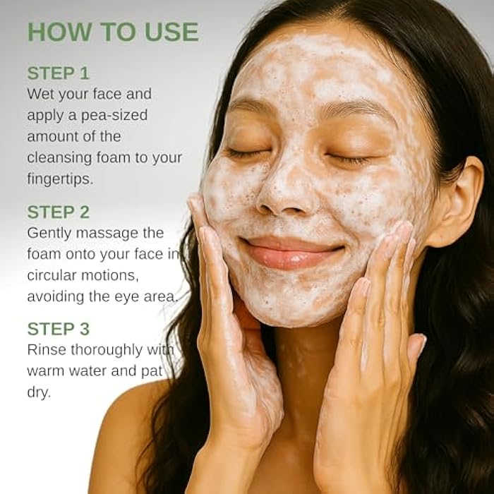 esfolio Snail Cleansing Foam – Nourishing Face Wash for Hydrated & Smooth Skin – Korean Skincare with Snail Extract for Deep Pore Cleansing & Anti-Aging – Gentle Foaming Facial Cleanser (5.29oz-150g) - Image 5