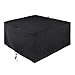 Unicook Unicook Square Fire Pit Cover 38 Inch, Heavy Duty Waterproof Fire Table Cover, Outdoor Firepit Cover with Drawstring  - Image 2