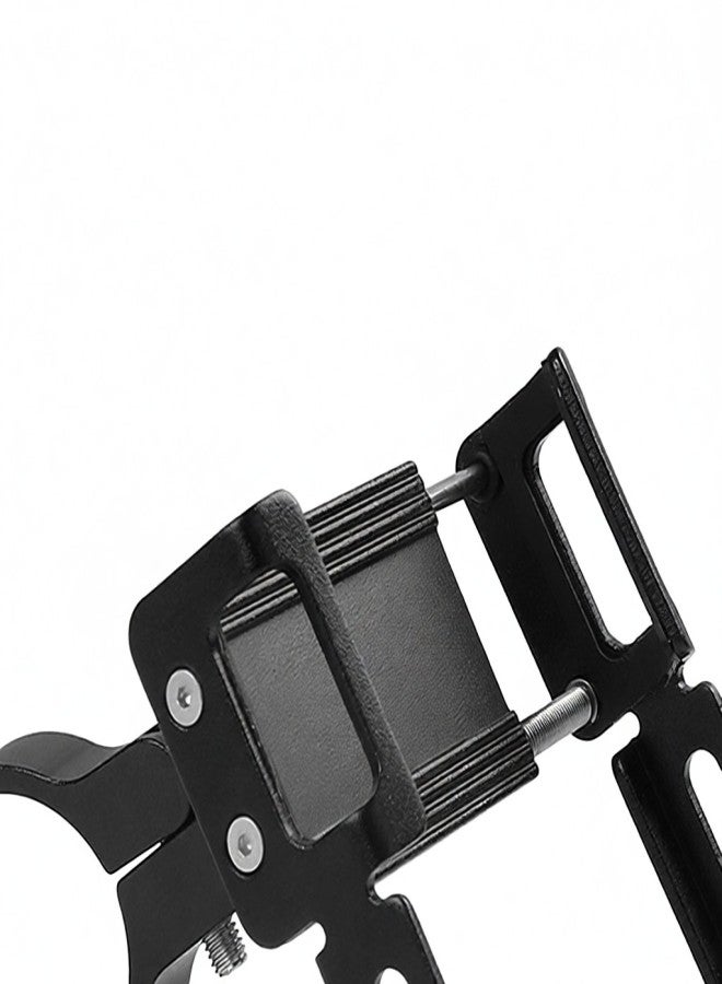 GUB Aluminum Alloy Bike Phone Holder Universal Bicycle Phone Mount Motorcycle Phone Holder with Silicone Buckle Fastener - Image 5