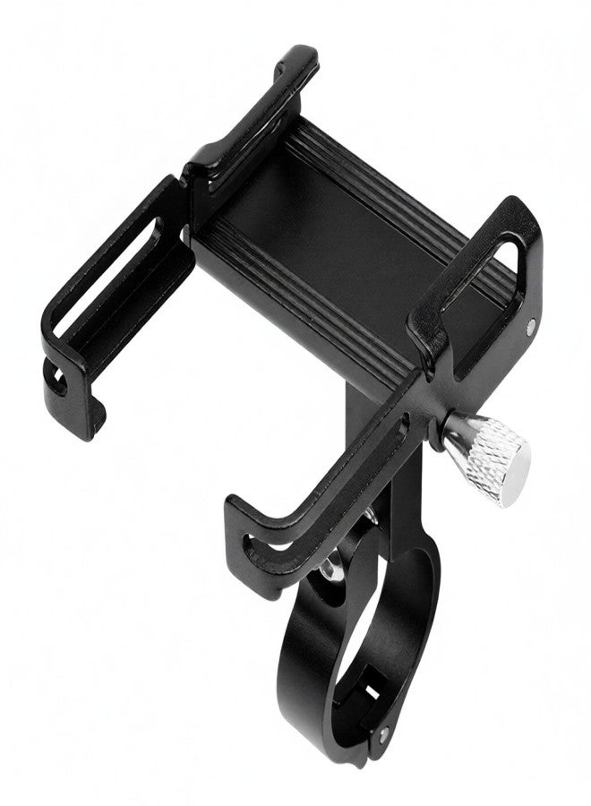 GUB Aluminum Alloy Bike Phone Holder Universal Bicycle Phone Mount Motorcycle Phone Holder with Silicone Buckle Fastener - Image 1