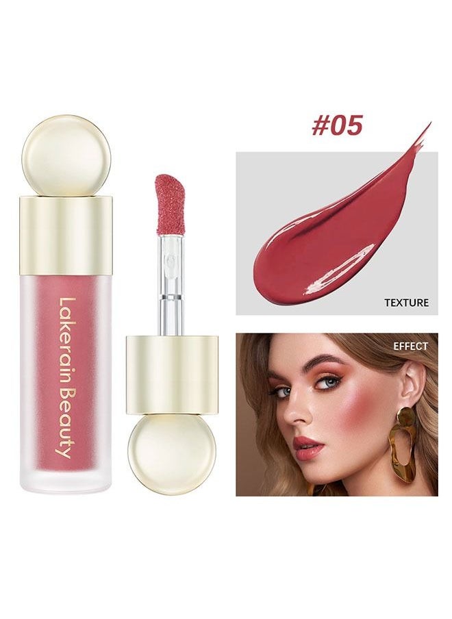 lakerain - Velvet Liquid Blush Lightweiht，Long Lasting，Create a Natural and Vibrant Makeup 05 - Image 1