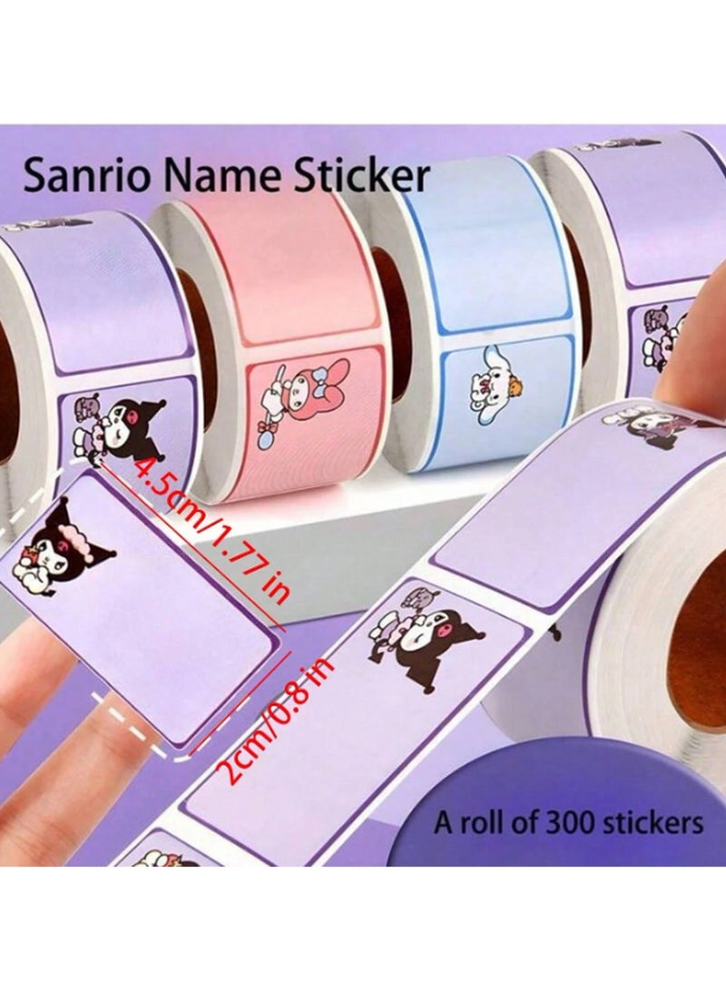 Cinnamoroll Stickers Roll – 300 Cute Decorative Stickers for Scrapbooking, Journals, Gifts & DIY Crafts - Image 2