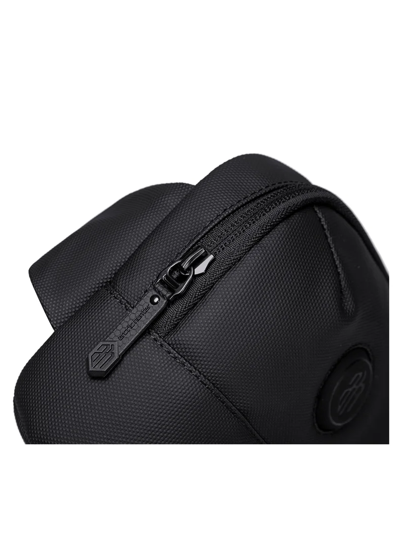 ARCTIC HUNTER Waist Bag Anti-Theft Water Resistant Shock Proof Business Leisure Crossbody Chest Bag for Men Women Y00557 Black