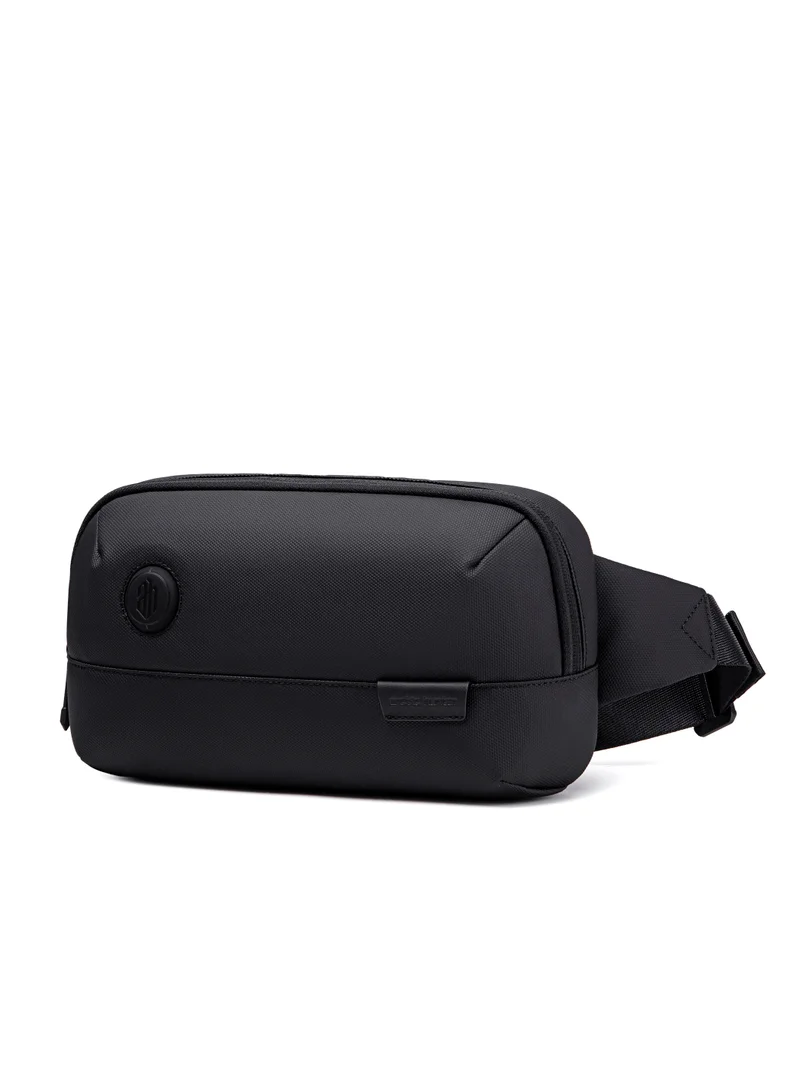 ARCTIC HUNTER Waist Bag Anti-Theft Water Resistant Shock Proof Business Leisure Crossbody Chest Bag for Men Women Y00557 Black