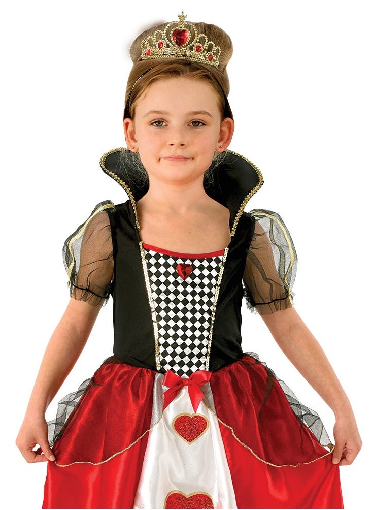 Queen of Hearts Book Week and World Book Day Roleplay Theme Party Child Costumes, Girls Fancy Dress Ages 3 to 10 yrs - pzsku/Z4051A1BD5700C7B6930DZ/45/_/1706772905/5505cb77-efaf-4899-b26e-43c99a8b4d7e