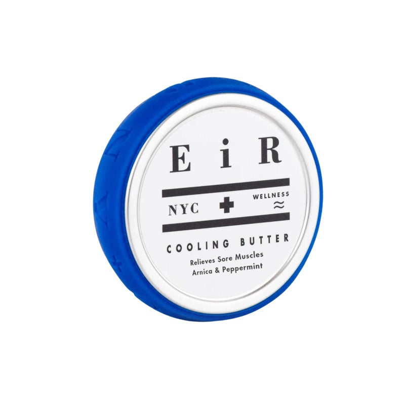 eir nyc بلسم زبدة التبريد من EiR NYC | قاعدة زبدة الشيا وزيت جوز الهند مع الأركيكا، فيتامين E، النعناع والزيوت الأساسية | رول-أون مرطب للظهر، الرقبة، الكتفين، اليدين، القدمين والعناية اليومية بالجسم 1 أونصة - Image 1