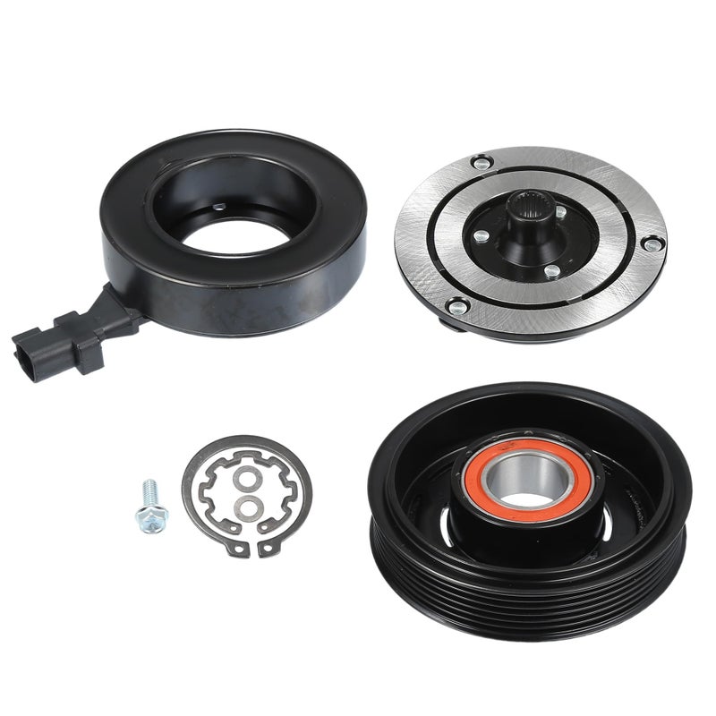 uxcell AC Compressor Clutch Set Replace for Jeep Wrangler 20122018 AC Clutch Repair Assembly