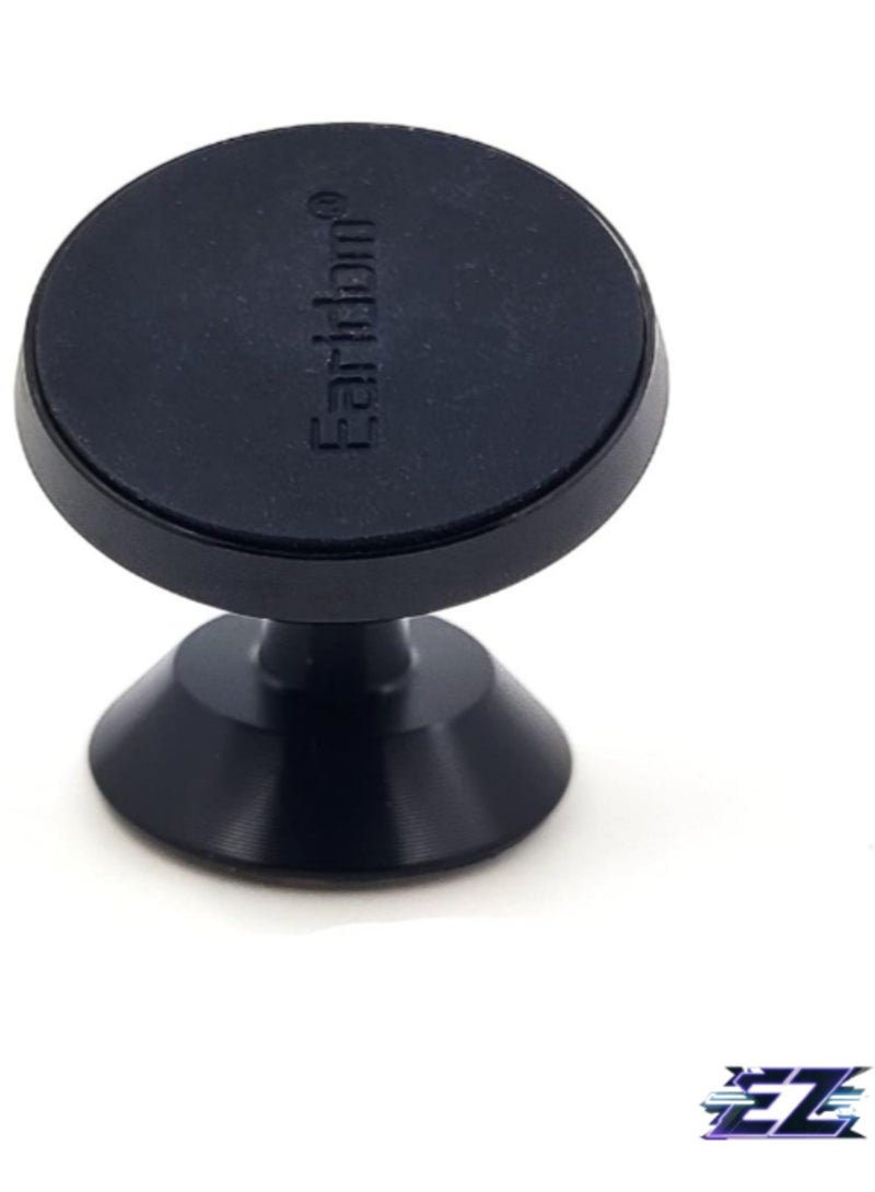 ELTRAZONE Magnetic Mobile Holder for Car – Rotary Suction Cup Design (Black), Secure Mount for Smartphones - Image 1