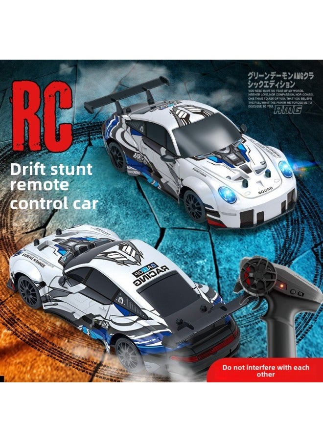 Daifa High Speed RC Remote Control Drift Car 911 Stunt Four-wheel Drive Fine Speed Drift Beginner's Practice Children's Toys-Color:911 Pink -Scale:Chinese Color Box Comes Standard  - Image 3