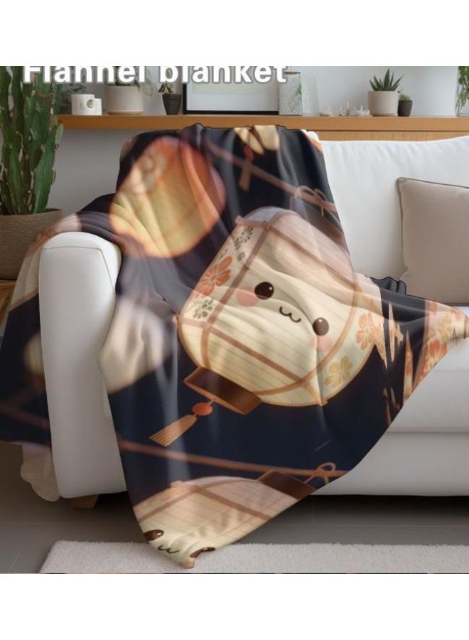 general Flannel thin blanket (warm and comfortable, suitable for sleep, gaming, dust removal and sandproof) 150cm*200cm - 37 - Image 4