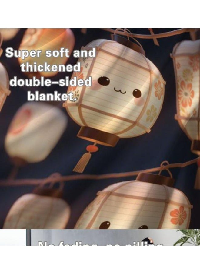 general Flannel thin blanket (warm and comfortable, suitable for sleep, gaming, dust removal and sandproof) 150cm*200cm - 37 - Image 5