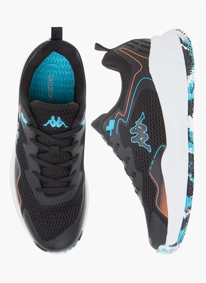 Kappa Mens Logo Print Sports Shoes With Lace-Up Closure  - Image 2