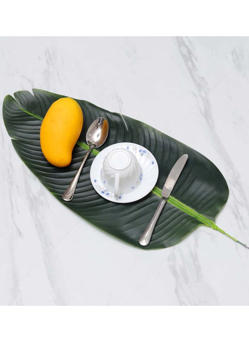 Yatai - Yatai Pack of 4 Artificial Banana Leaf - Image 1