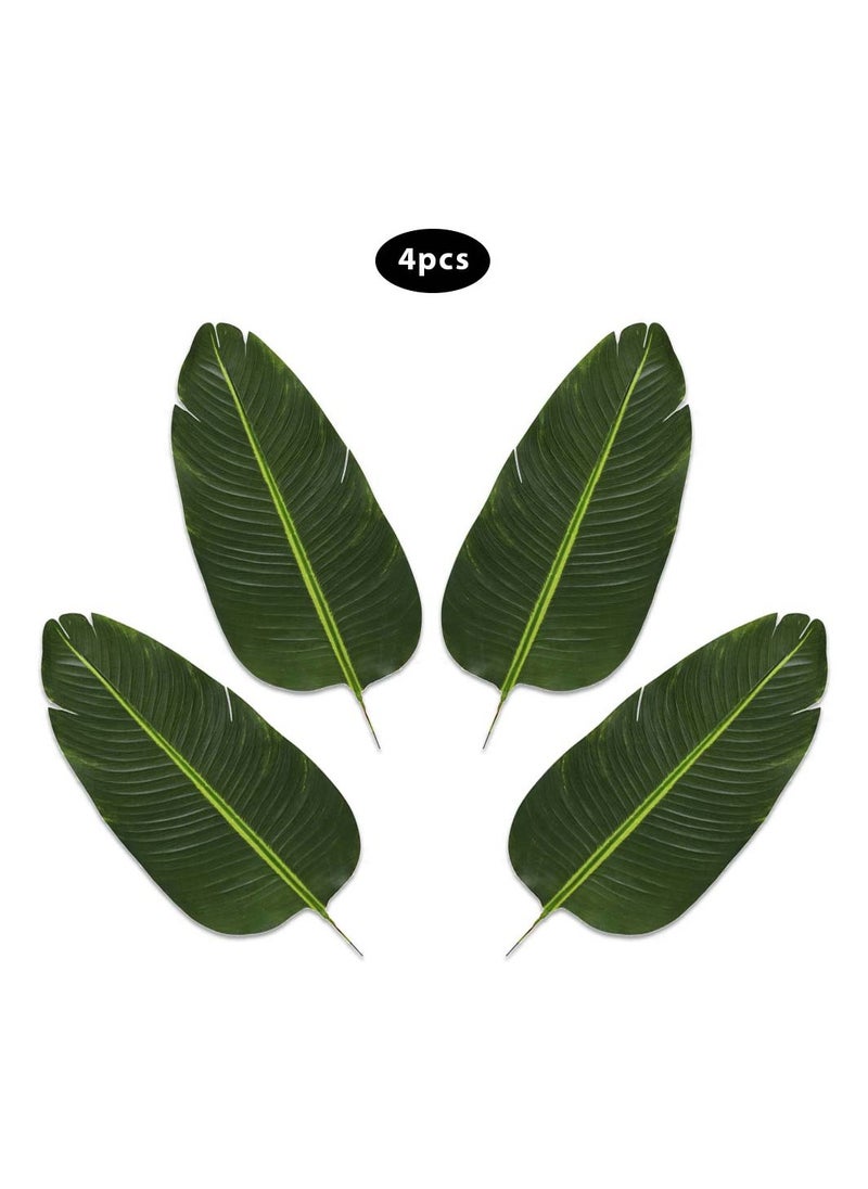 Yatai - Yatai Pack of 4 Artificial Banana Leaf - Image 1