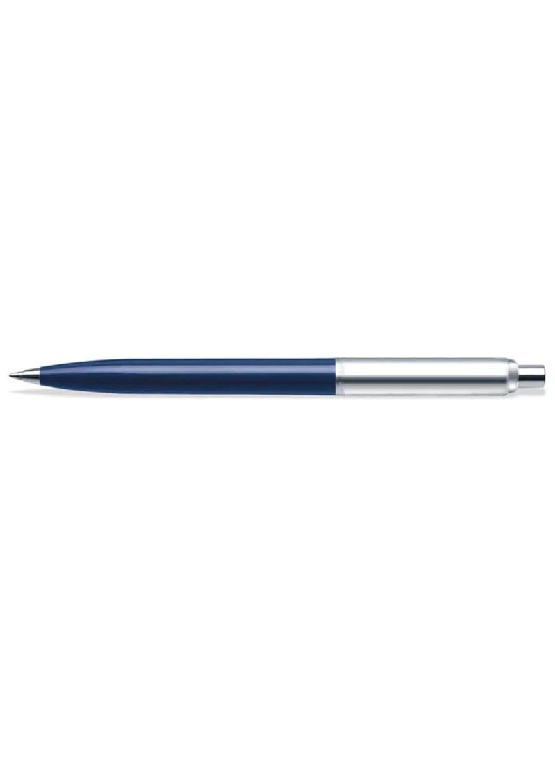 SHEAFFER Sentinal Ballpoint Pen With Chrome Trim And Blue Barrel In Gift Box - Image 4