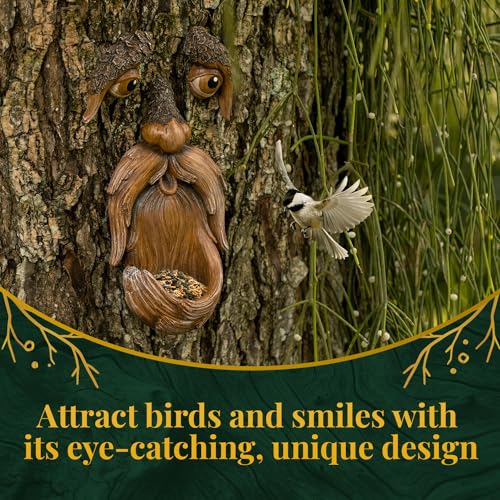 Tree Poetry Tree Face, Tree Faces Outdoor, Tree Art, Tree Decorations Outdoor, Tree Faces, Tree Stump Decor, Face for Tree Trunk, Outdoor Tree Decorations, Tree face Decor, Tree Faces Decor Outdoor, Tree Eyes - Image 3