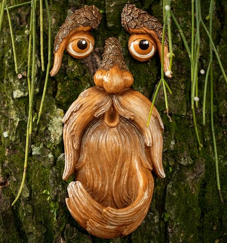 Tree Poetry Tree Face, Tree Faces Outdoor, Tree Art, Tree Decorations Outdoor, Tree Faces, Tree Stump Decor, Face for Tree Trunk, Outdoor Tree Decorations, Tree face Decor, Tree Faces Decor Outdoor, Tree Eyes - Image 1