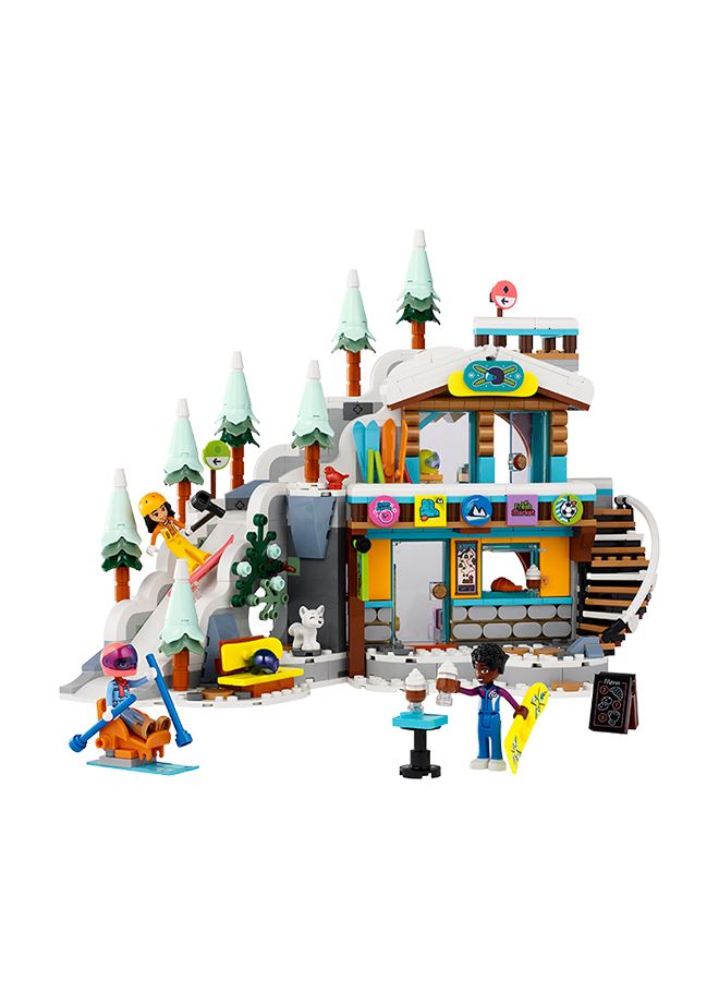 LEGO Friends Holiday Ski Slope And Café 41756 Building Toy Set; Creative Fun For Ages 9+ With 3 Mini-Dolls And Lots Of Accessories; A Gift For Kids Who Love Snow Sports Or Creative Play (980 Pieces)
