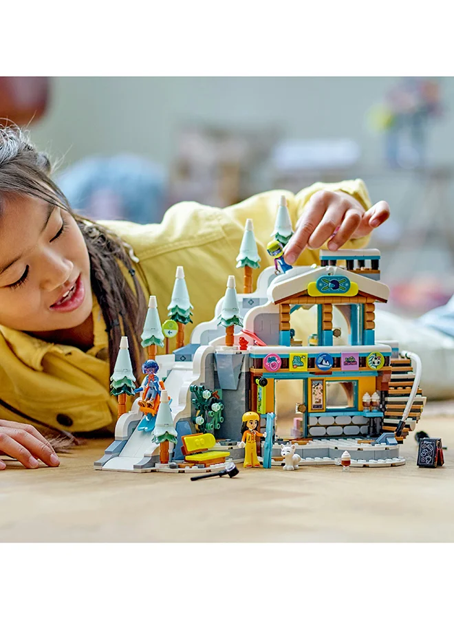 LEGO Friends Holiday Ski Slope And Café 41756 Building Toy Set; Creative Fun For Ages 9+ With 3 Mini-Dolls And Lots Of Accessories; A Gift For Kids Who Love Snow Sports Or Creative Play (980 Pieces)