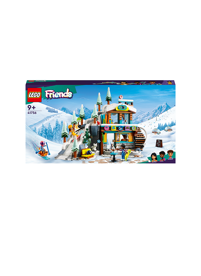 LEGO Friends Holiday Ski Slope And Café 41756 Building Toy Set; Creative Fun For Ages 9+ With 3 Mini-Dolls And Lots Of Accessories; A Gift For Kids Who Love Snow Sports Or Creative Play (980 Pieces)