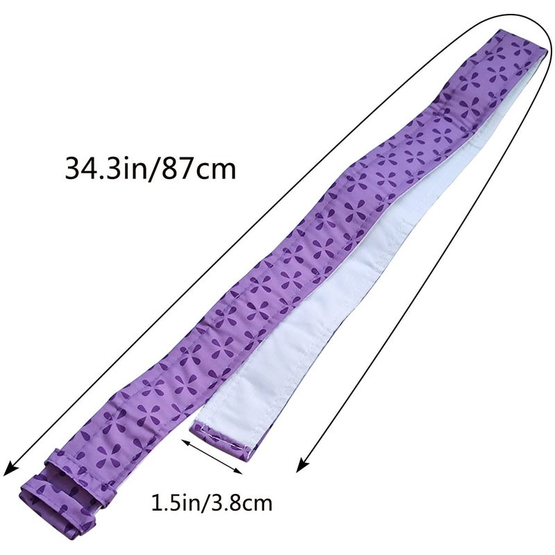 yuntop yuntop 2 Piece Bake Even Cake Strips, Cake Pan Dampen Strips, Cake Pan Strips for Evenly Baked Cakes  - Image 2