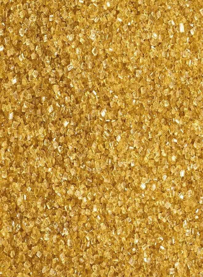 TKMOS Gold Sanding Sugar for Baking Edible Sparkling Sugar Sprinkles- Sugar Crystals for Baking Cookies Ice Cream Cupcake Cake Decorations(5.39 OZ) - Image 2