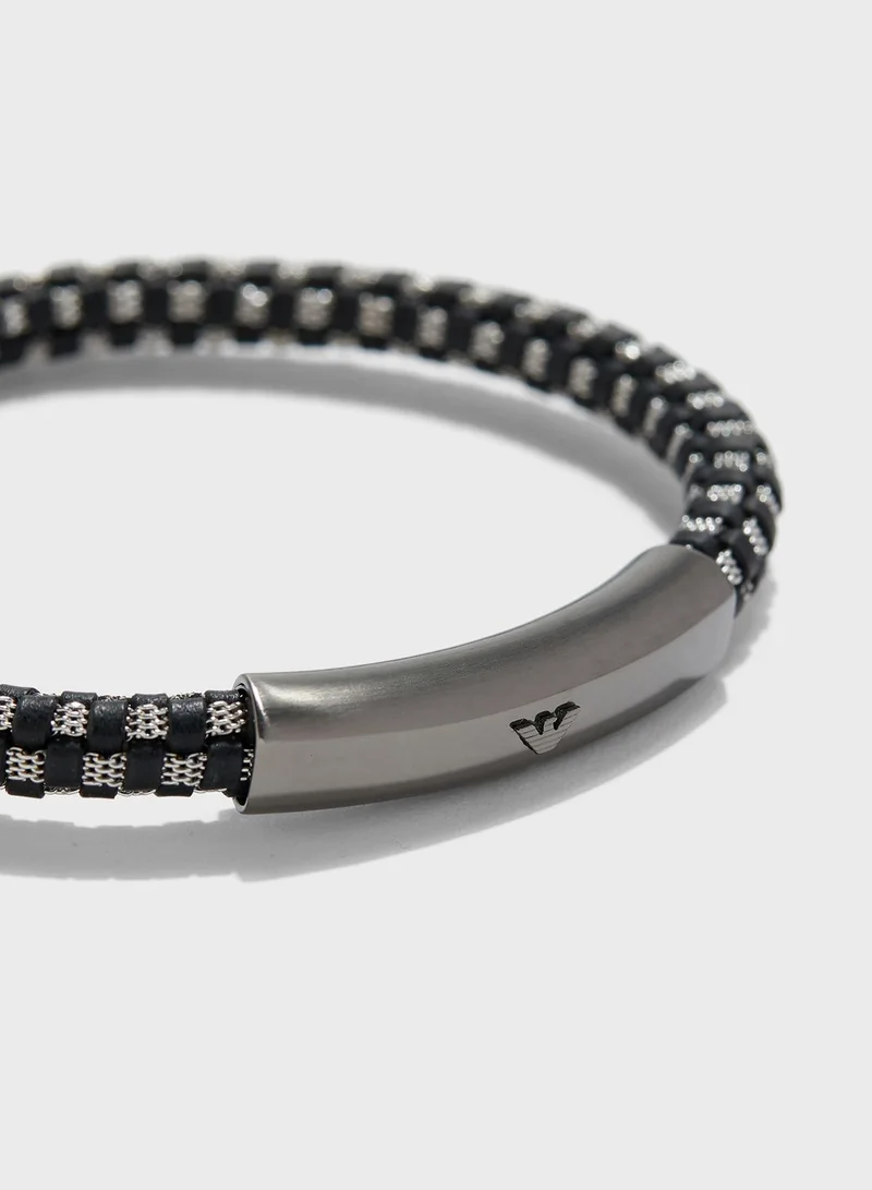 EMPORIO ARMANI EGS2665060 Braided Bracelet
