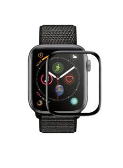 glassology Hard PC Case Compatible with Apple Watch Series 9 41mm with 9H Tempered Glass Screen Protector, Full Coverage, Touch Sensitive, Ultra-Thin HD Bumper Protective Cover clear  - Image 2
