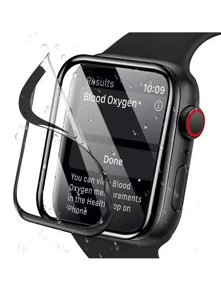 Hard PC Case Compatible with Apple Watch Series 9 41mm with 9H Tempered Glass Screen Protector, Full Coverage, Touch Sensitive, Ultra-Thin HD Bumper Protective Cover clear - pzsku/Z405283BFCAD88BC20495Z/45/_/1703158624/c2b6e512-6531-4636-893e-9709b58654e1