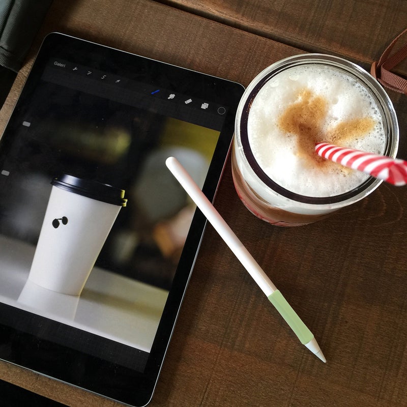 1 Pc Silicone Pencil Holder Sleeve Pencil Cover Compatible for Apple Pencil2 - Image 1