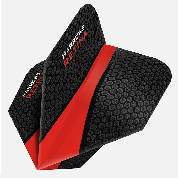Harrows Retina Dart Flights | 5 x sets Darts Flights (15 Flights Total) I 100 Micron Dart Flights I Premium Extra Strong Made in UK I Professional Darts Accessories I Red Dart Flights - Image 4
