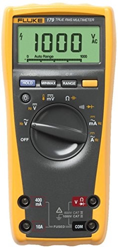 FLUKE Digital Multimeter, 50 MOhms, 1000V, 10A - Image 5