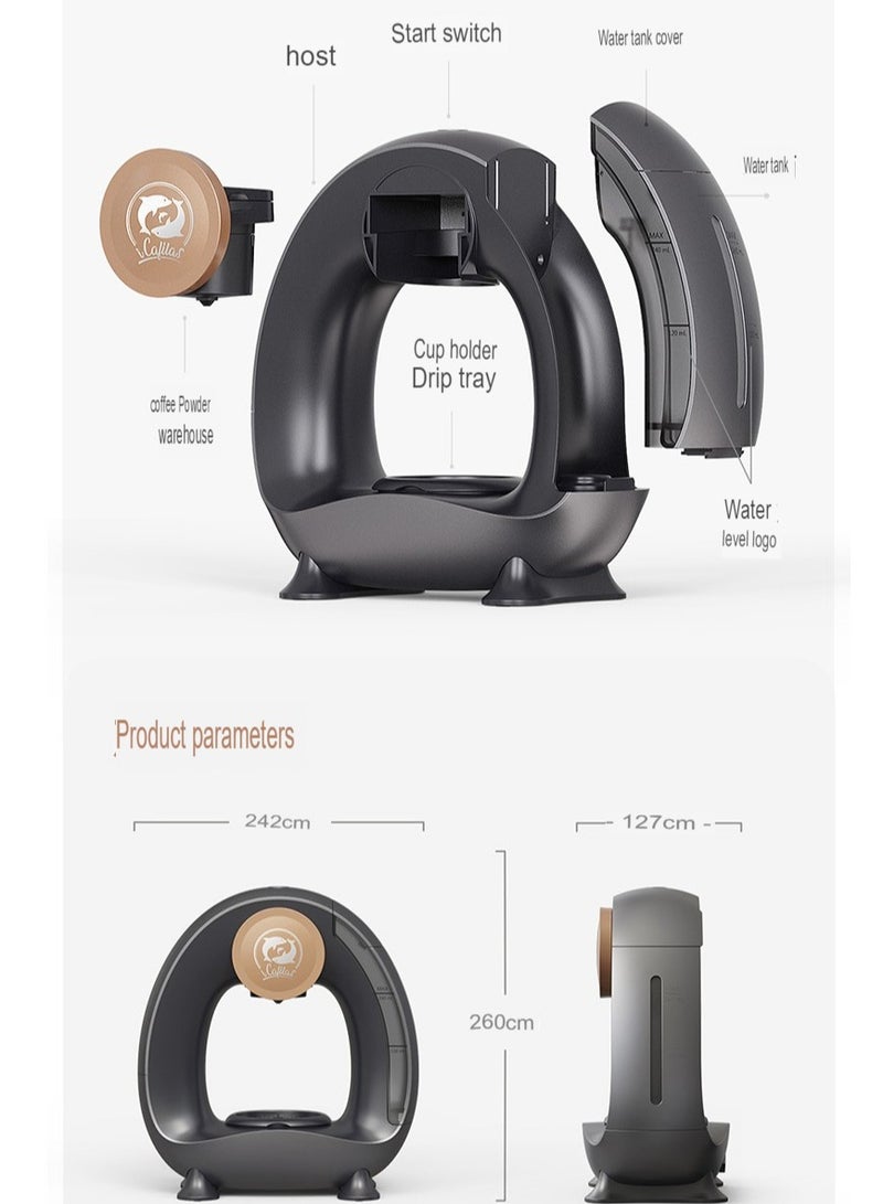 Drip Type Automatic Heating Coffee Machine Portable Mini Coffee Machine  - Image 3
