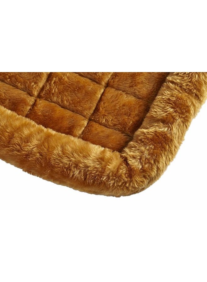 MidWest Homes for Pets 277192 سرير قفص الحيوانات الأليفة بفرو القرفة للحيوانات الأليفة (40218-CN) - Image 4