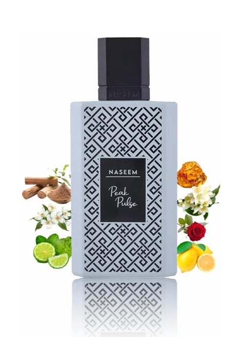 Peak Pulse Aqua Parfum 50ml | Luxury Perfume For Men | Prestige Collection | Long-Lasting Fragrance | Alcohol-Free Eau De Parfum