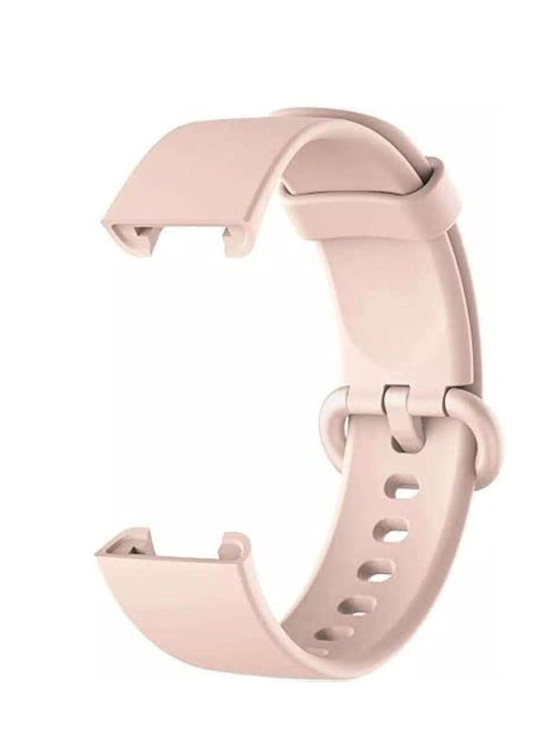 Silicone Replacement Sports Band Compatible with Xiaomi Mi Watch 2 Lite/Redmi 2 Red Hot Pink - Image 1