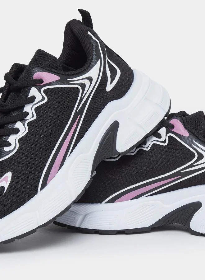 Styli Styli Chunky Sole Lace Up Sneakers